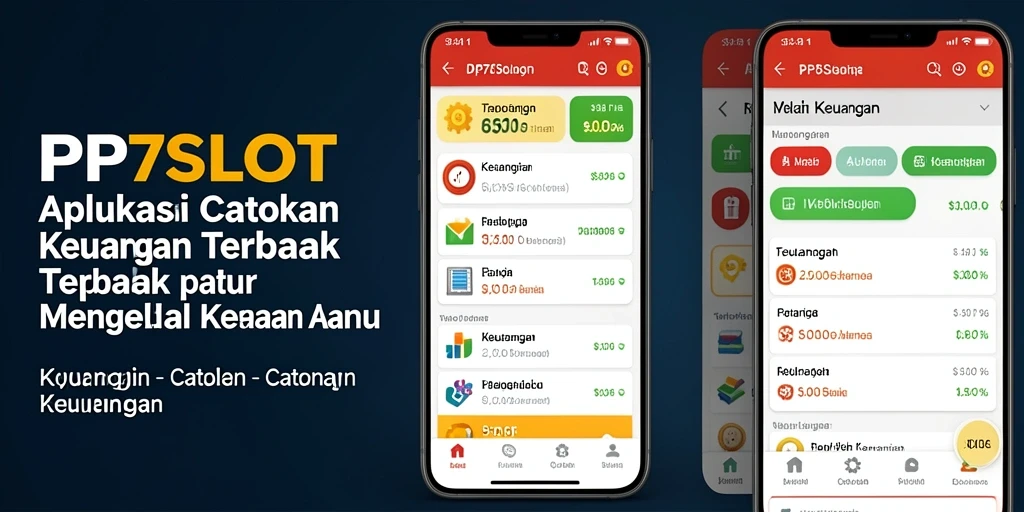 Antarmuka aplikasi PP7SLOT yang sederhana dan mudah digunakan.