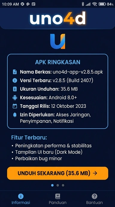 Panduan Unduh dan Instal APK uno4d untuk Android